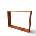 Geroba Vedförvaring Egura Corten 200x38x100cm SKU GER-EguraC9 EAN 5404033107807