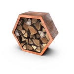 Geroba Vedförvaring Honni Corten SKU GER-HonniC1 EAN 5404033108484