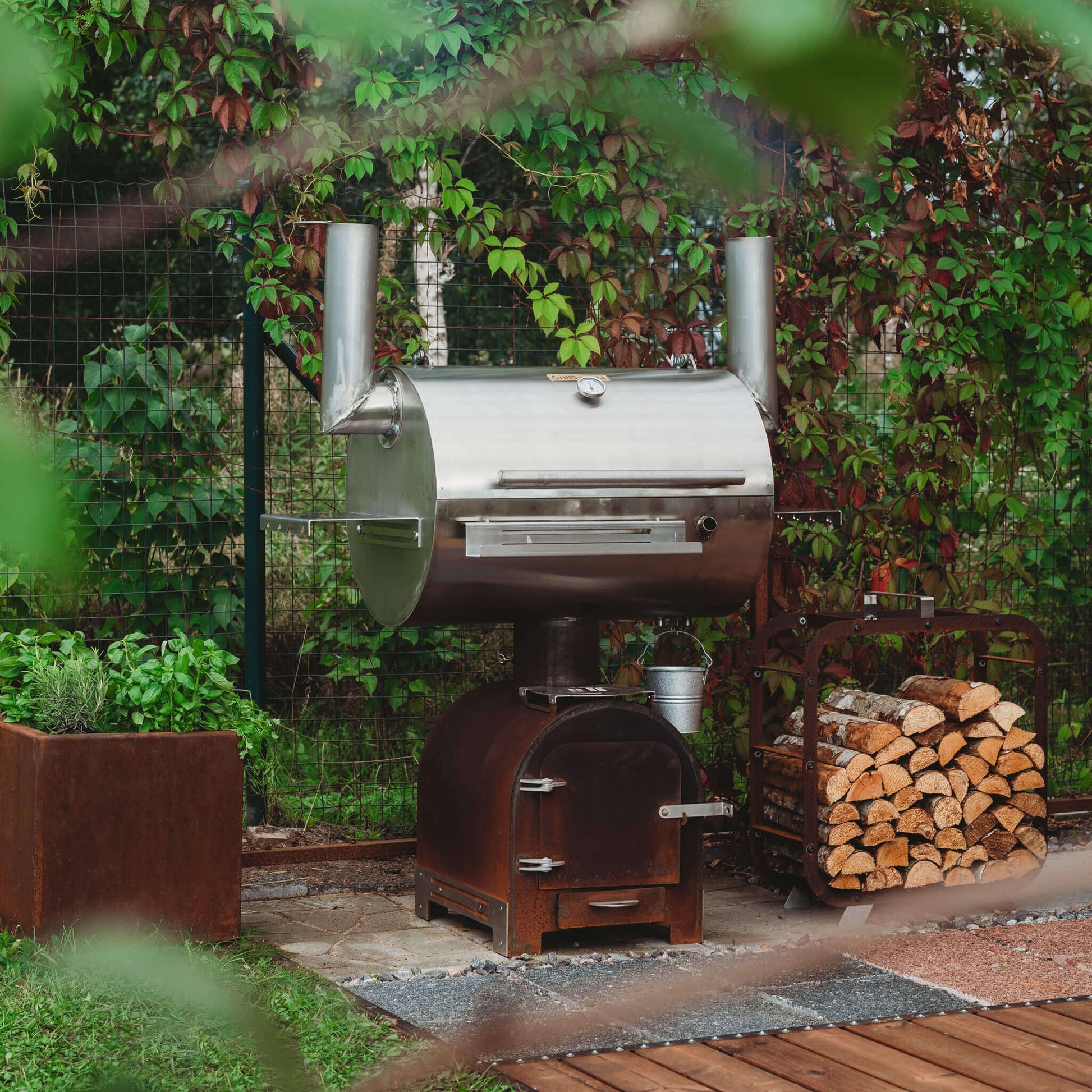 GrillSymbol Rökgrill Smoky Beast BBQ SKU EAN