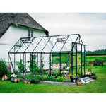 Halls Växthus Magnum 11,5 m2 Grön / 3 mm Härdat glas SKU JUL-70897 EAN 5010697089702