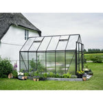 Halls Växthus Magnum 9,9 m2 Svart / 4 mm Polykarbonat SKU JUL-F09945 EAN 5701701099458