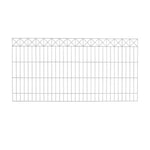 Hortus Panelstängsel Deko X Galvaniserat / 78 x 200 cm SKU NSH-111-380 EAN 5705858033860