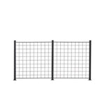 Hortus Spaljé Set 100 x 100 cm / 2 moduler + 3 stolpar SKU NSH-116-091 EAN 5705858709062