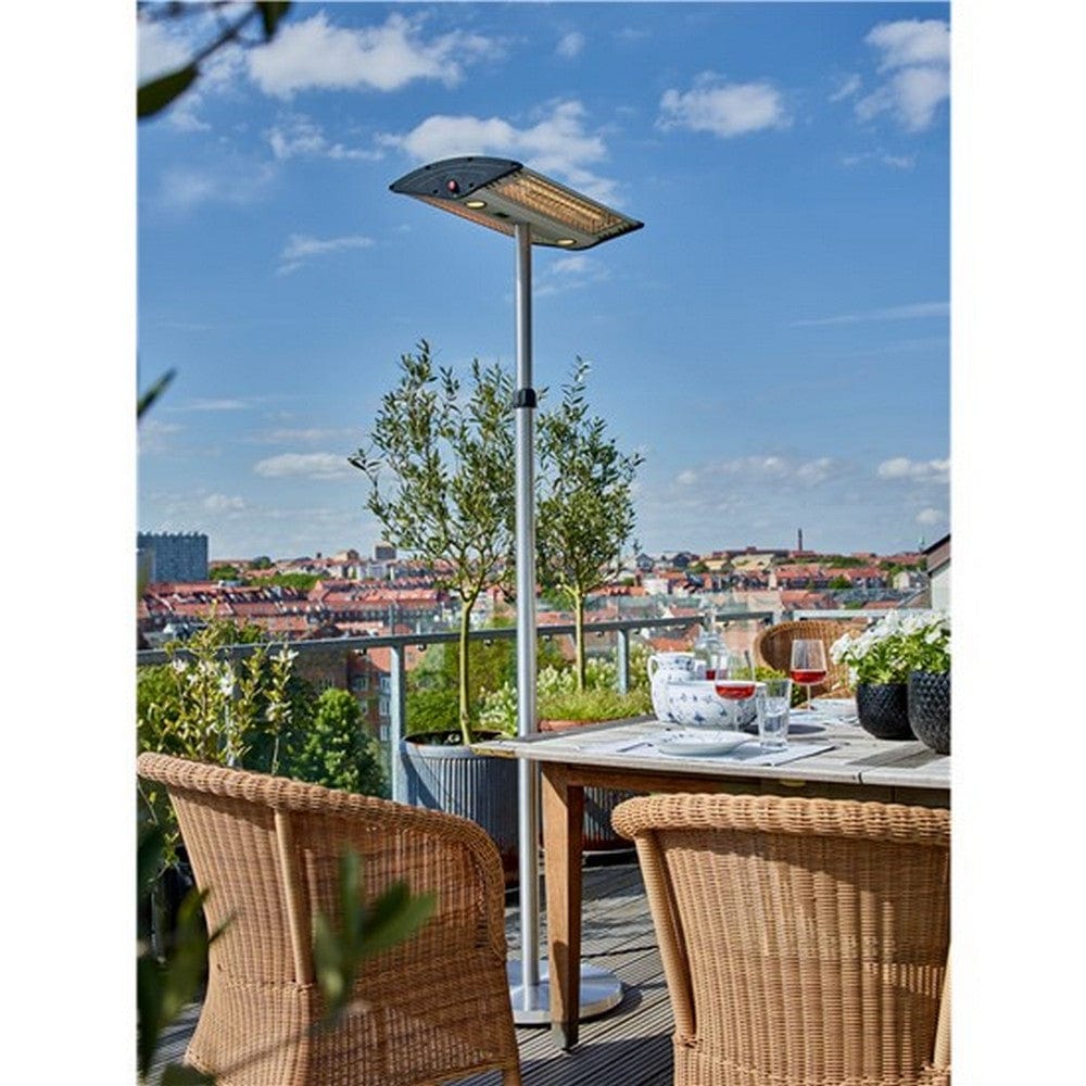 Hortus Terrassvärmare Golv GT 1000/2000W Silver SKU NSH-211-390 EAN 5705858054629