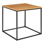House Nordic Sidobord Vita Svart/Ek SKU HOU-2101405 EAN 5713917008834