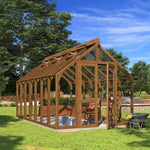 Lähe Träväxthus Standard No 3 14,85 m2 SKU EAN