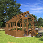 Lähe Växthus på Trägrund No 9 14,85 m2 SKU LAH-Greenhouse-no-9 EAN