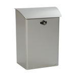 MEFA Brevlåda Rondo B58 Vit aluminium blank SKU REN-B58900 EAN