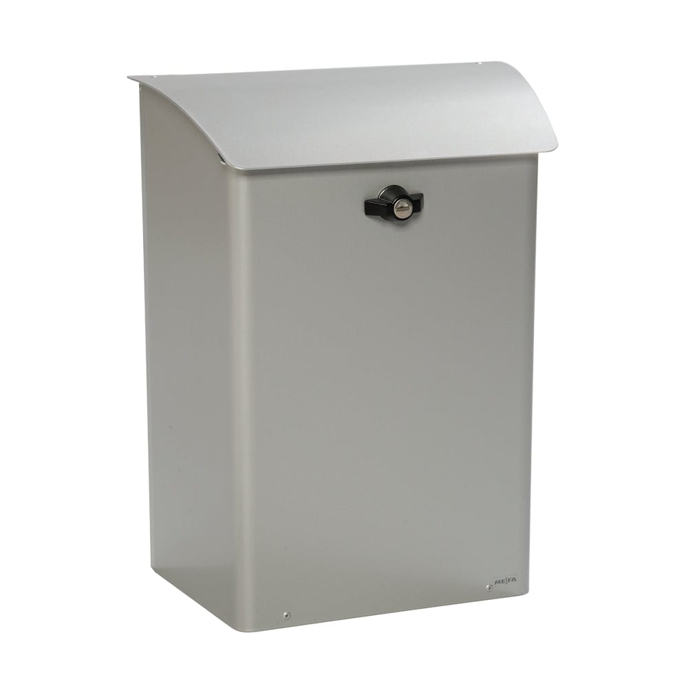 MEFA Brevlåda Rondo B58 Vit aluminium blank SKU REN-B58900 EAN