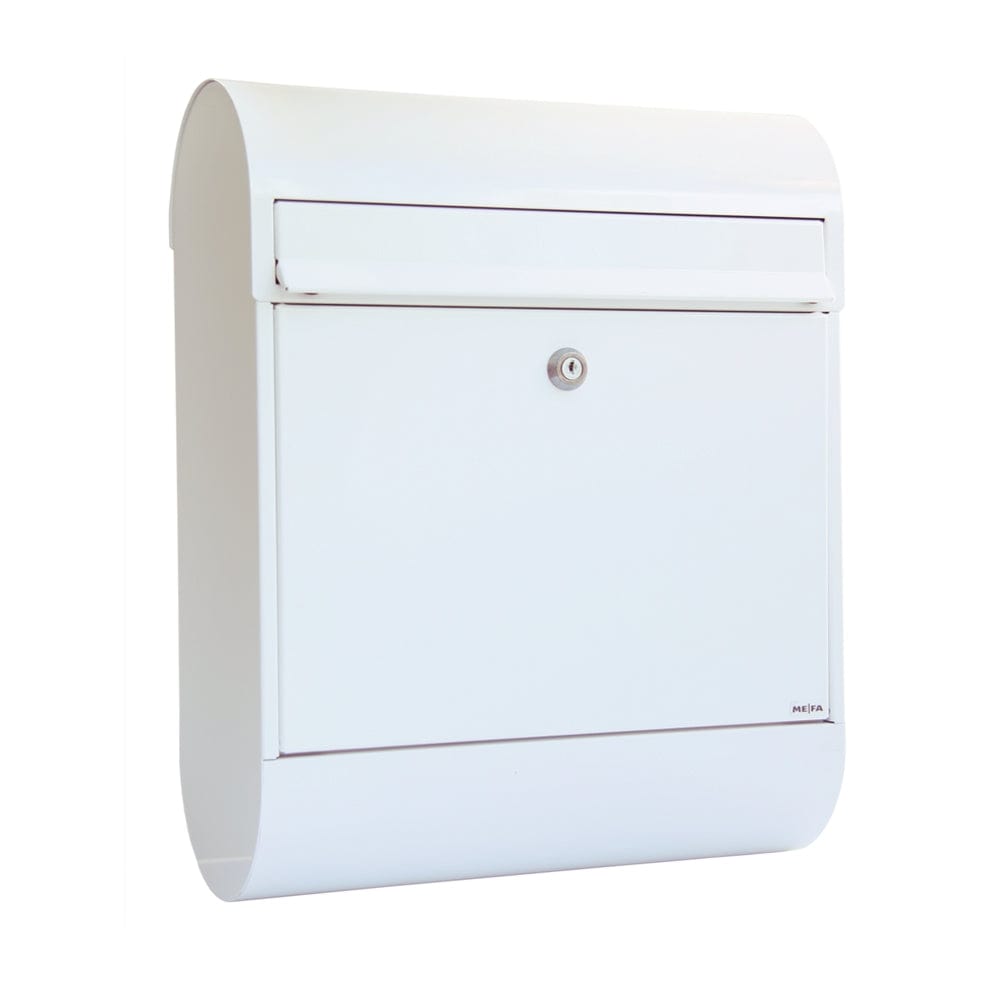 MEFA Brevlåda Ruby 864 Trafikvit blank SKU REN-864010 EAN
