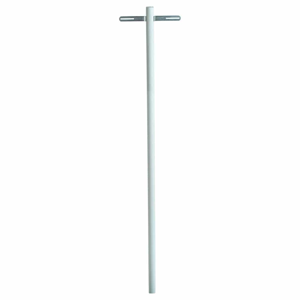 MEFA Brevlådestolpe Stativ 21 Trafikvit blank SKU REN-P21090 EAN