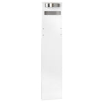 MEFA Brevlådestolpe Stativ 63 Trafikvit Blank/Rostfritt stål SKU REN-P63090 EAN