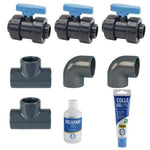 Poolex By-Pass Kit 50mm SKU ALU-PC-BYPASS-50 EAN 3700691400147