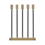 PR Home Adventsljusstake Raw Candle 5 Flat Mässing SKU PRH-1093203 EAN 7330976067046