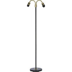 PR Home Golvlampa Amy Flex 2 Svart/Mässing SKU PRH-201150 EAN 7330976116232