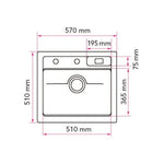 Stala Diskho Combo CEG51-57G Infällning SKU STA-CEG51-57G EAN 6417791138678