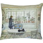 Svanefors Kuddfodral Blomster Lin SKU SVA-1256-47-021 EAN 7332623404655