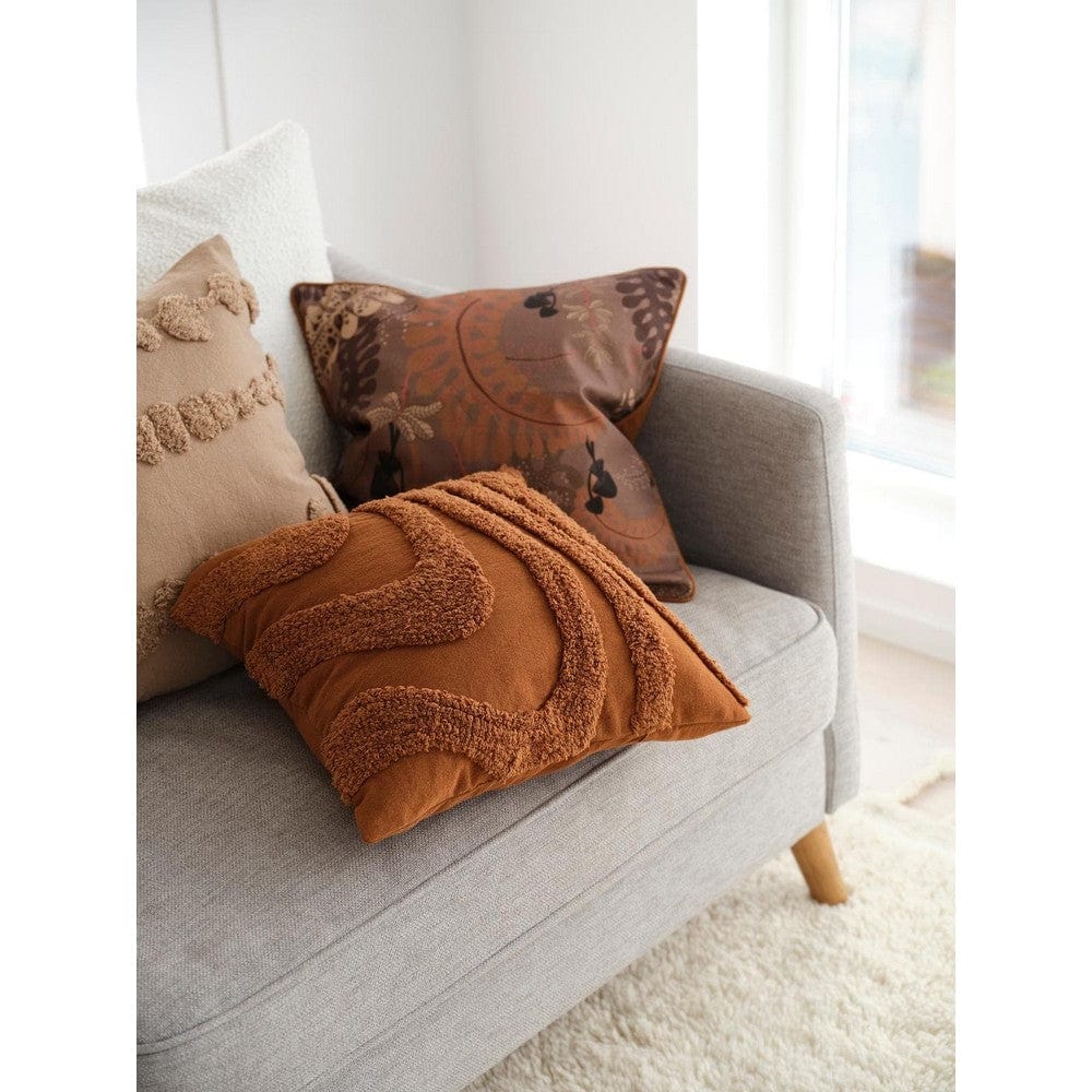 Svanefors Kuddfodral Rolf Brun / 45x45 cm SKU SVA-1372-47-066 EAN 7332623411875