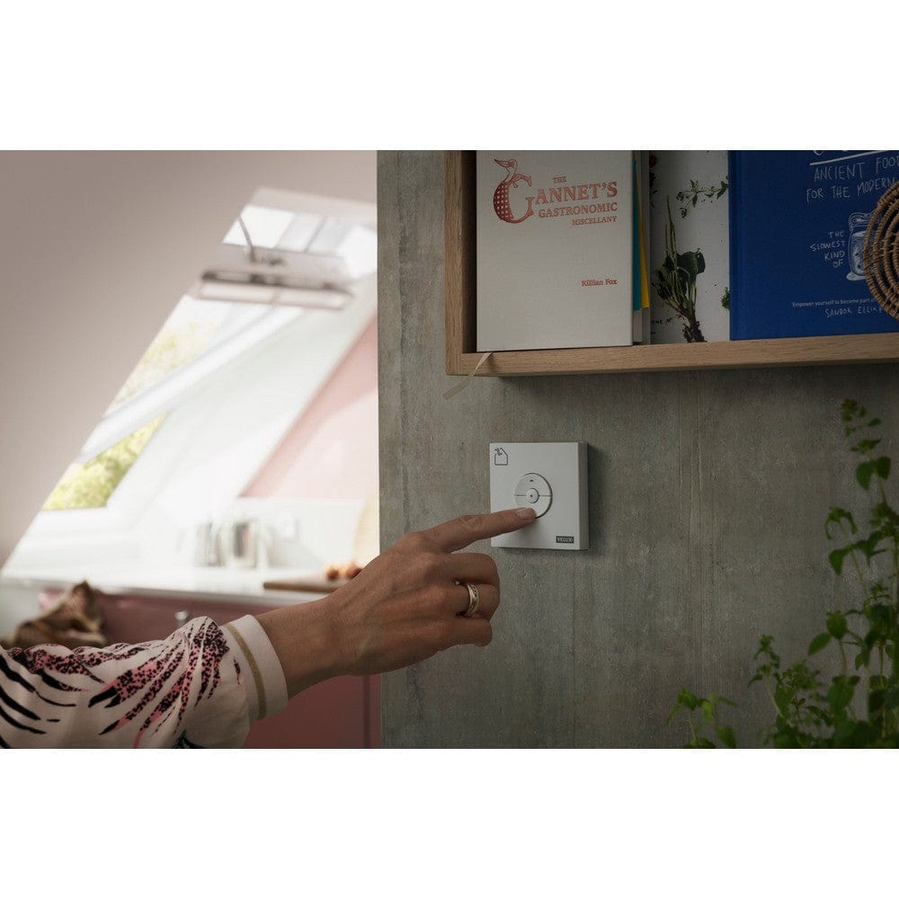 Velux Takfönster Pivåhängd Vitmålad Furu Integra El SKU EAN