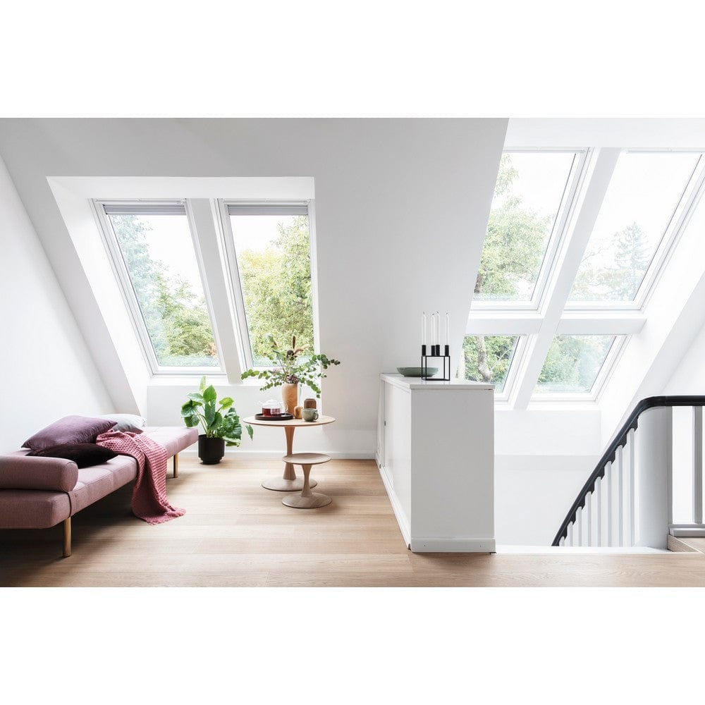 Velux Takfönster Pivåhängd Vitmålad Furu SKU EAN