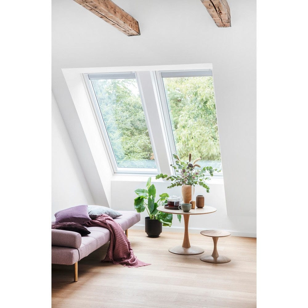 Velux Takfönster Pivåhängd Vitmålad Furu SKU EAN