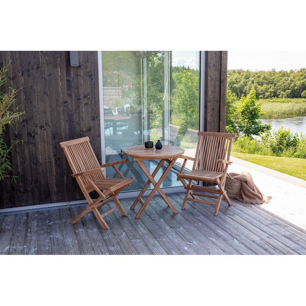 Venture Design Cafébord Kenya 100cm SKU VEN-9519-444 EAN 7350107081109