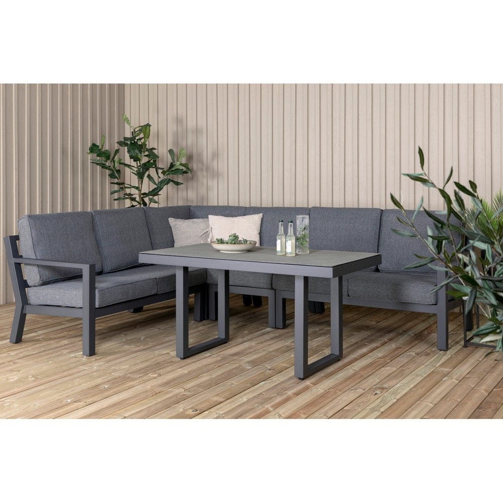 Venture Design Hörnsoffgrupp Barcelona Svart SKU VEN-1029-408 EAN 7350118414897