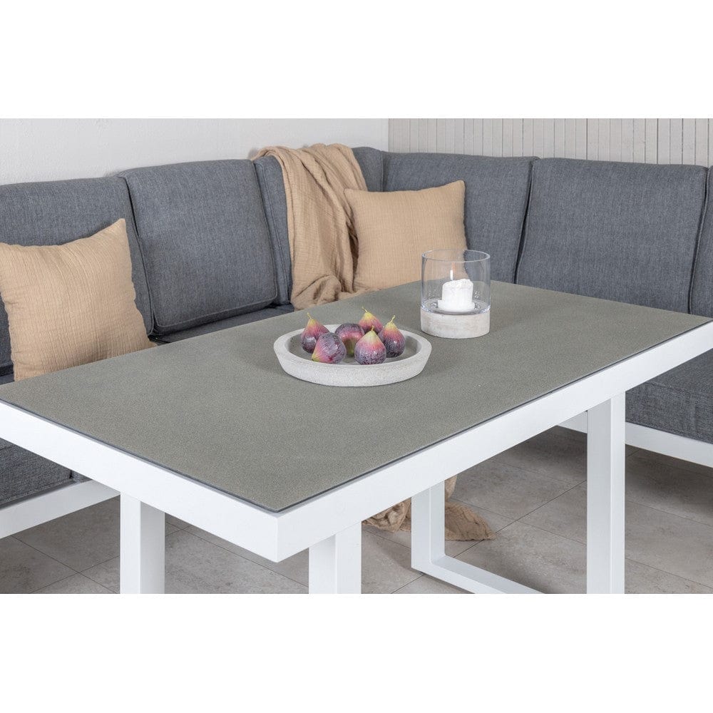 Venture Design Hörnsoffgrupp Barcelona Vit SKU VEN-1029-400 EAN 7350118414927