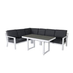 Venture Design Hörnsoffgrupp Barcelona Vit SKU VEN-1029-400 EAN 7350118414927