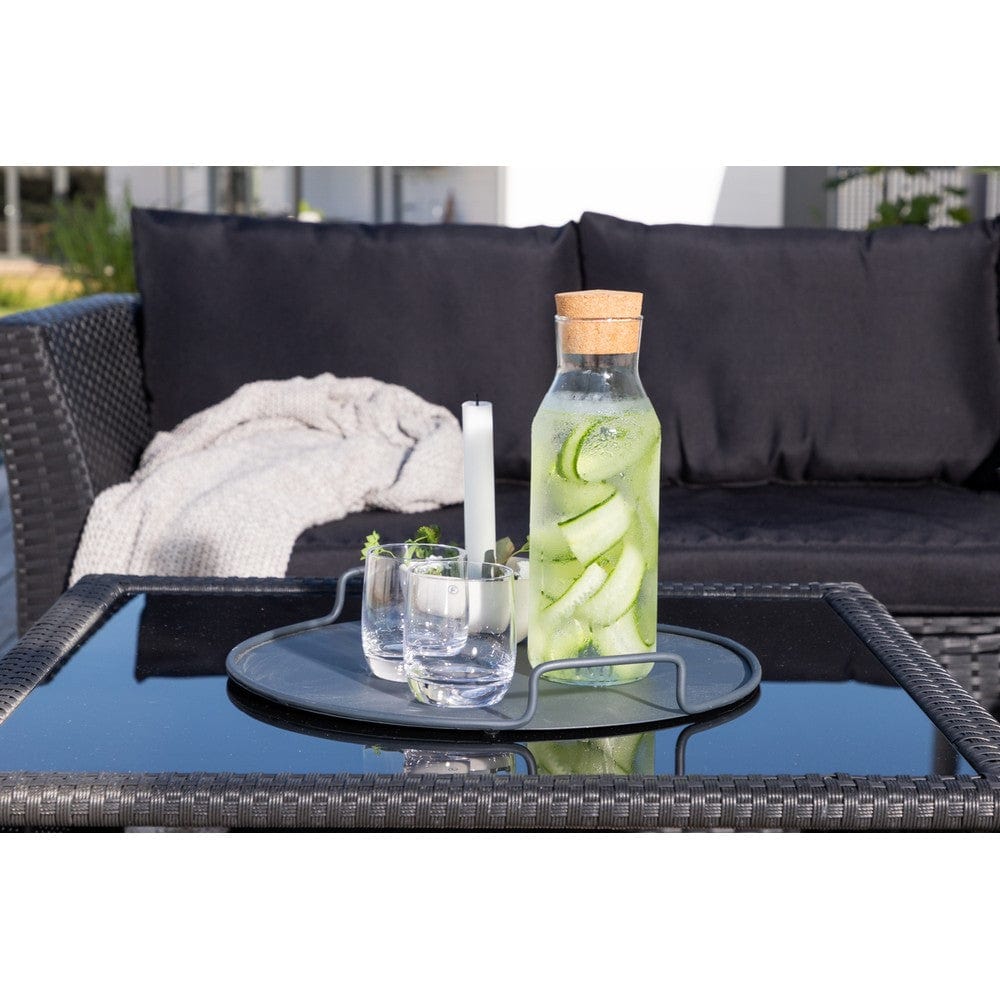 Venture Design Hörnsoffgrupp Haiti Svart SKU VEN-1542-238 EAN 7350118410394