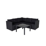 Venture Design Hörnsoffgrupp Kuba Svart SKU VEN-1532-238 EAN 7350118410424