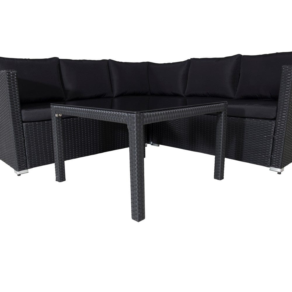 Venture Design Hörnsoffgrupp Kuba Svart SKU VEN-1532-238 EAN 7350118410424