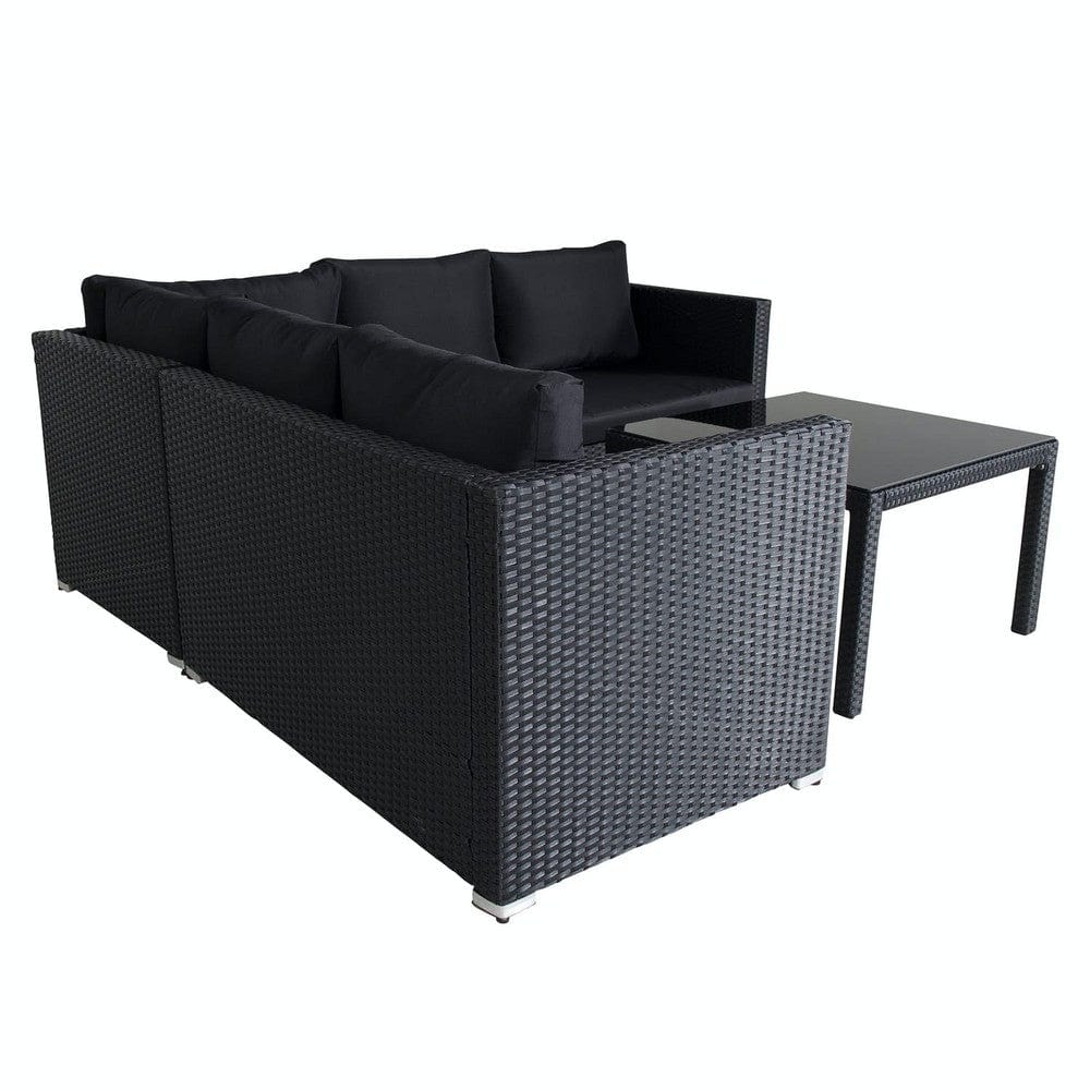 Venture Design Hörnsoffgrupp Kuba Svart SKU VEN-1532-238 EAN 7350118410424