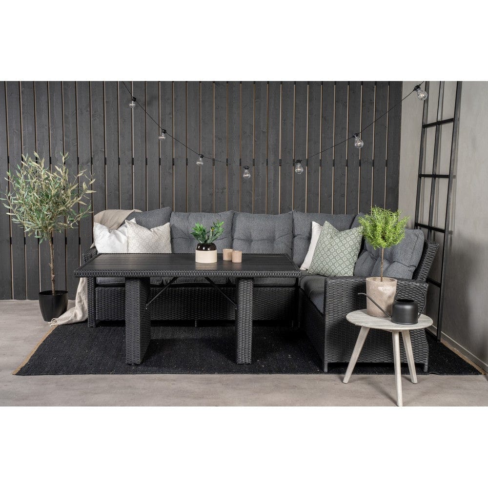 Venture Design Hörnsoffgrupp London Svart SKU VEN-7210-001 EAN 7350107083455