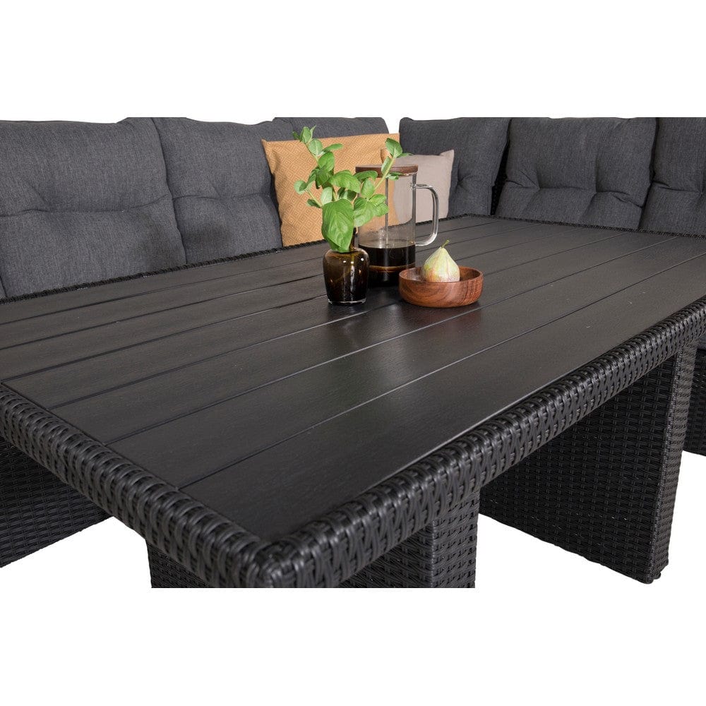 Venture Design Hörnsoffgrupp London Svart SKU VEN-7210-001 EAN 7350107083455
