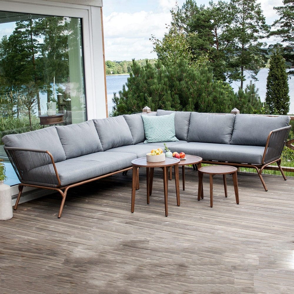 Venture Design Hörnsoffgrupp Roxo Brun SKU VEN-9051-322 EAN 7350107081642