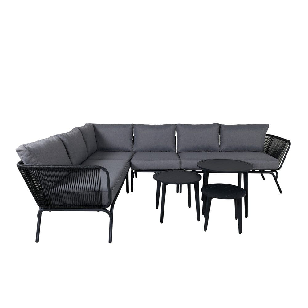 Venture Design Hörnsoffgrupp Roxo Svart SKU VEN-9051-319 EAN 7350118411445