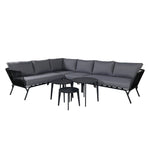 Venture Design Hörnsoffgrupp Roxo Svart SKU VEN-9051-319 EAN 7350118411445