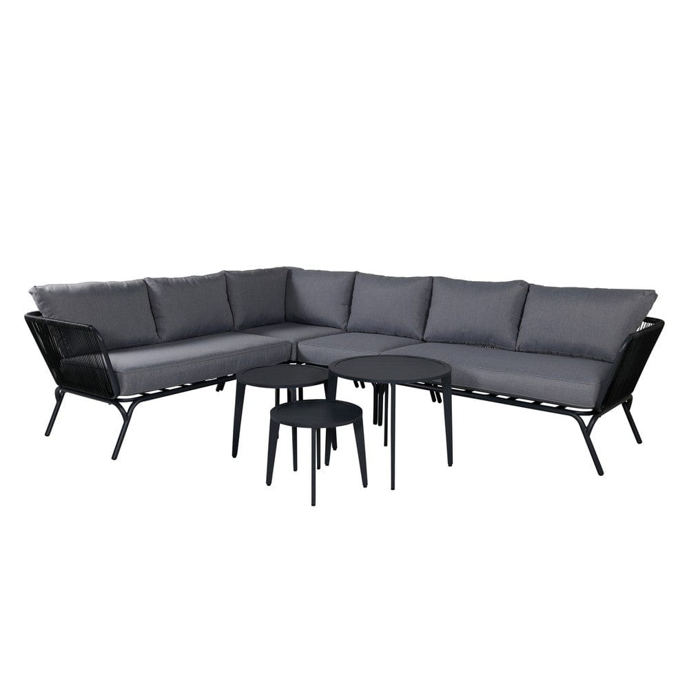 Venture Design Hörnsoffgrupp Roxo Svart SKU VEN-9051-319 EAN 7350118411445