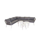 Venture Design Hörnsoffgrupp Roxo Vit SKU VEN-9151-018 EAN 7350107081659