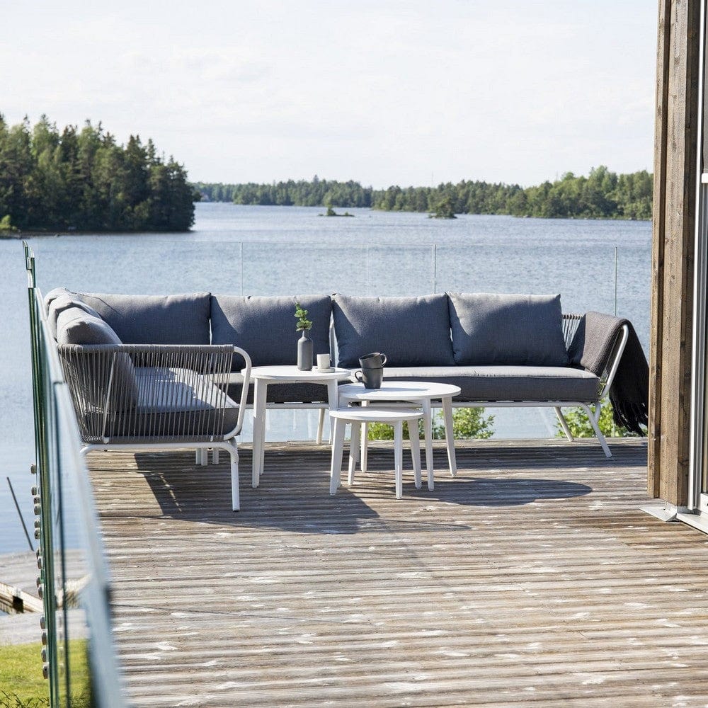 Venture Design Hörnsoffgrupp Roxo Vit SKU VEN-9151-018 EAN 7350107081659