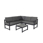 Venture Design Hörnsoffgrupp Salvador Svart SKU VEN-4160-408 EAN 7350118410776