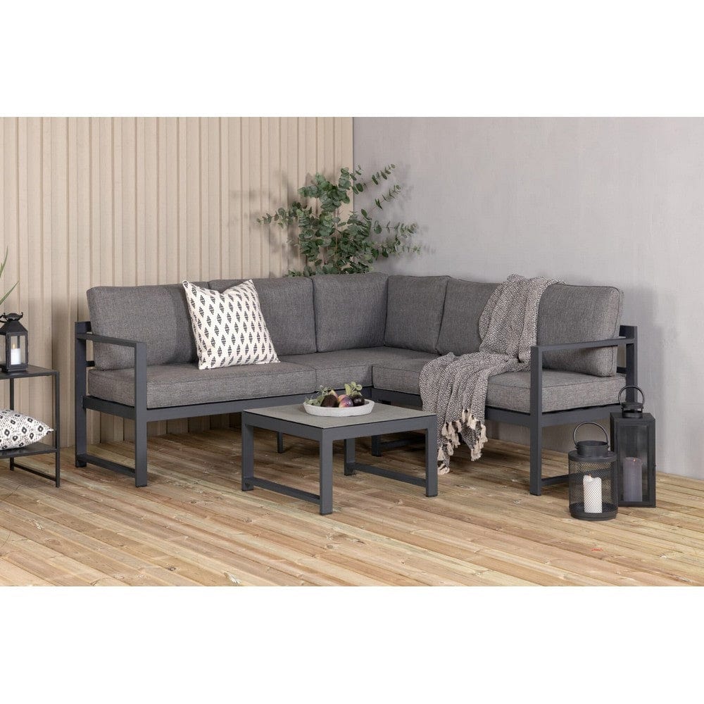 Venture Design Hörnsoffgrupp Salvador Svart SKU VEN-4160-408 EAN 7350118410776