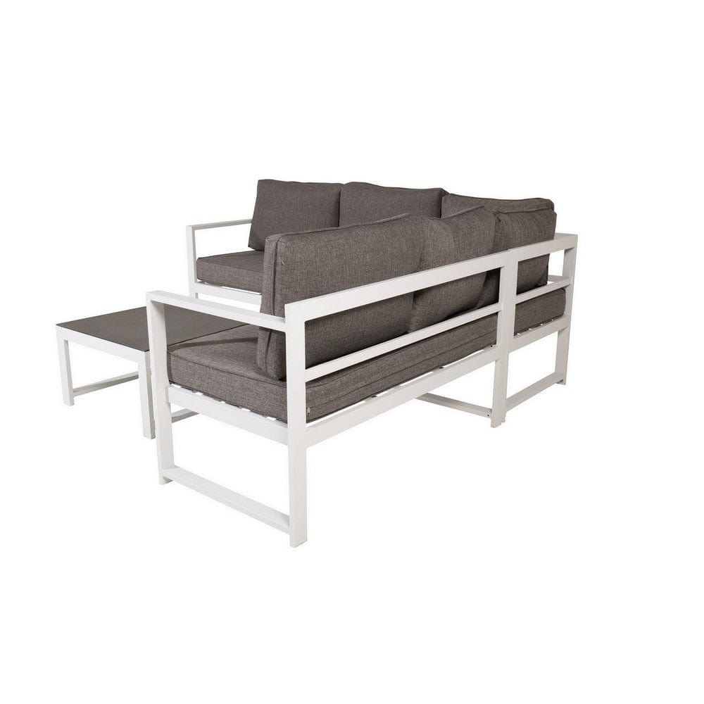 Venture Design Hörnsoffgrupp Salvador Vit SKU VEN-4160-400 EAN 7350107083462