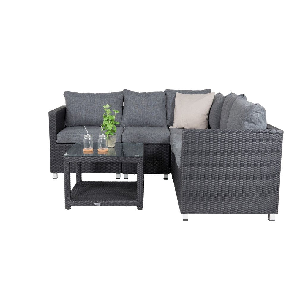 Venture Design Hörnsoffgrupp Vamos Svart SKU VEN-9411-001 EAN 7350118412039