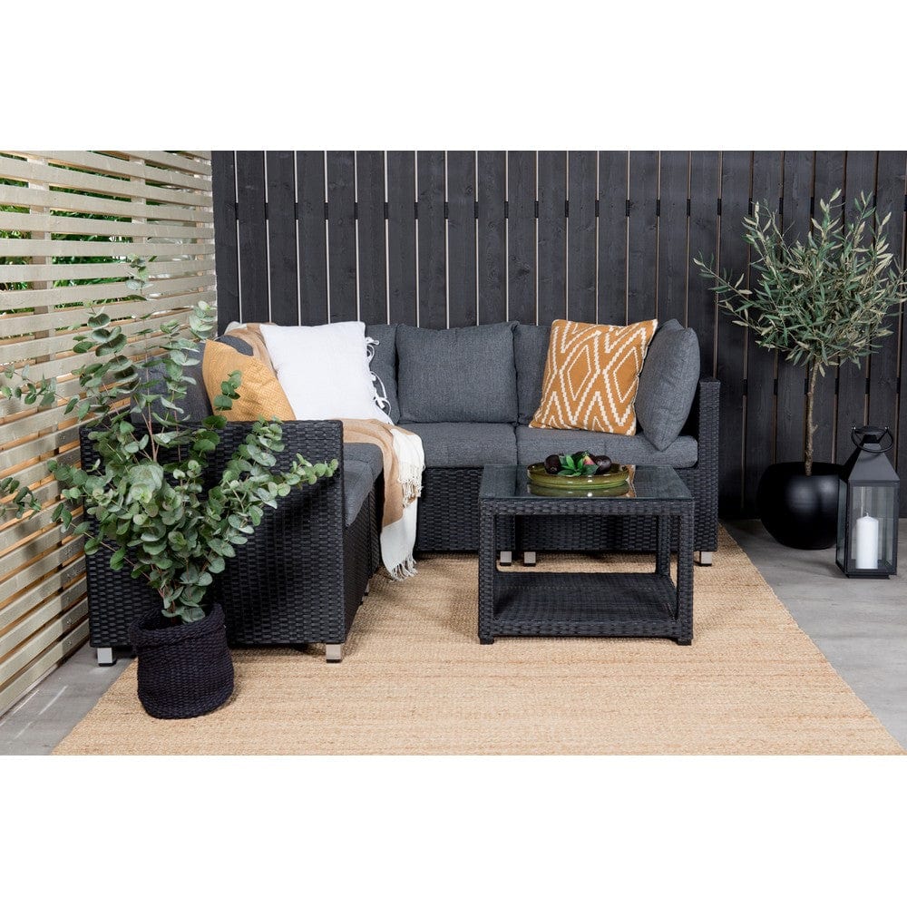 Venture Design Hörnsoffgrupp Vamos Svart SKU VEN-9411-001 EAN 7350118412039