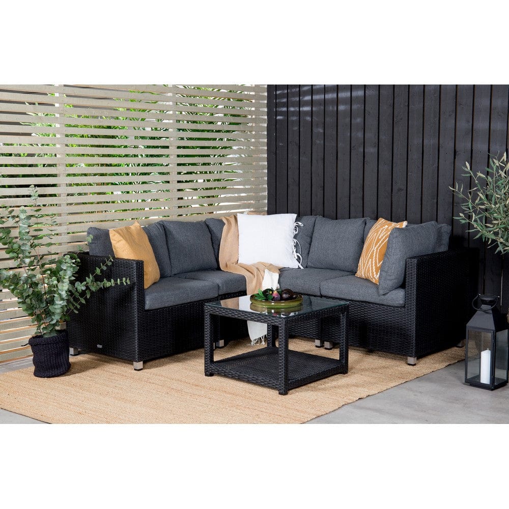 Venture Design Hörnsoffgrupp Vamos Svart SKU VEN-9411-001 EAN 7350118412039