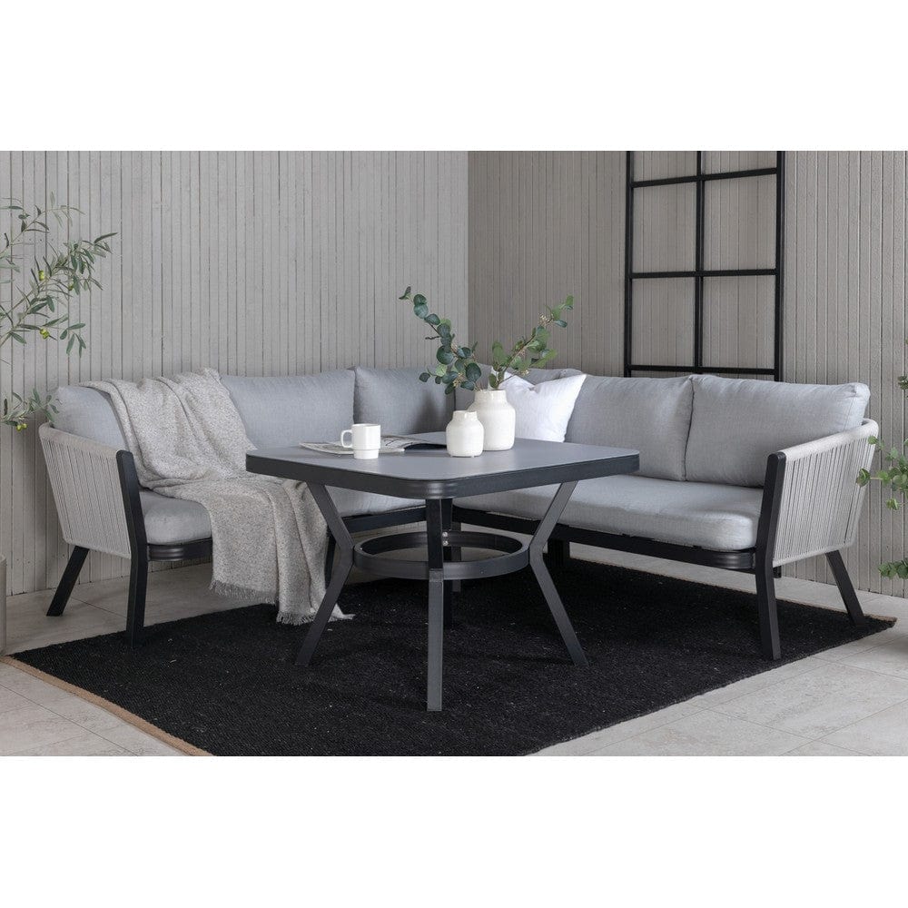 Venture Design Hörnsoffgrupp Virya Svart SKU VEN-1463-408 EAN 7350118410653