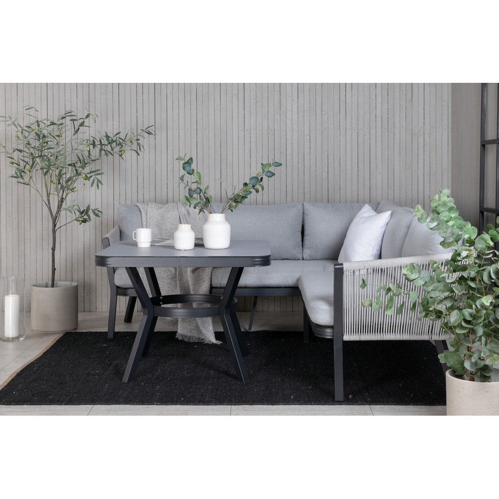 Venture Design Hörnsoffgrupp Virya Svart SKU VEN-1463-408 EAN 7350118410653