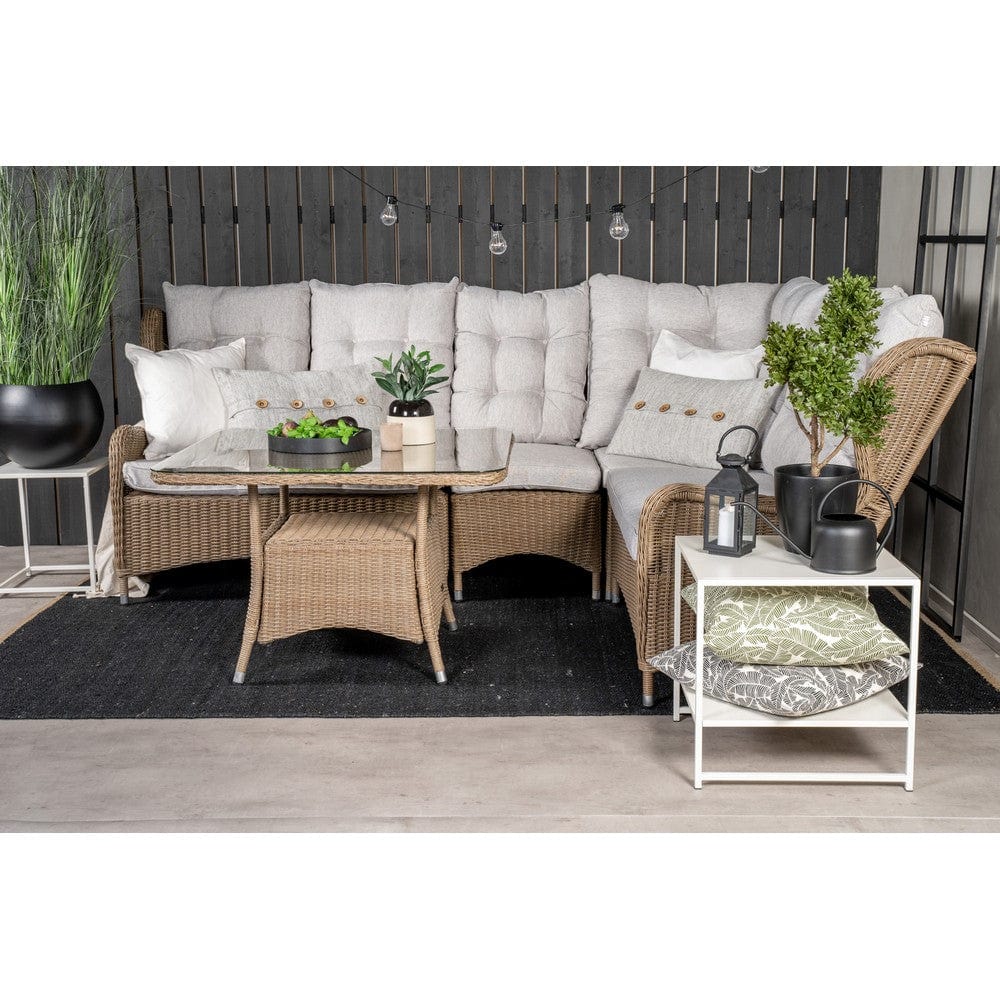 Venture Design Hörnsoffgrupp Washington Natur SKU VEN-8289-089 EAN 7350107081765